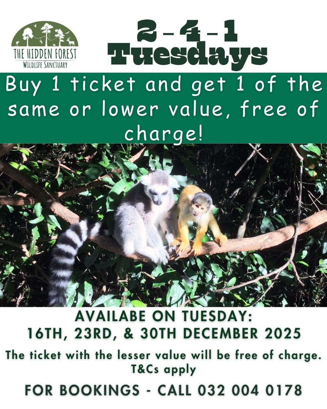 Two for One Tuesdays Dec 2025